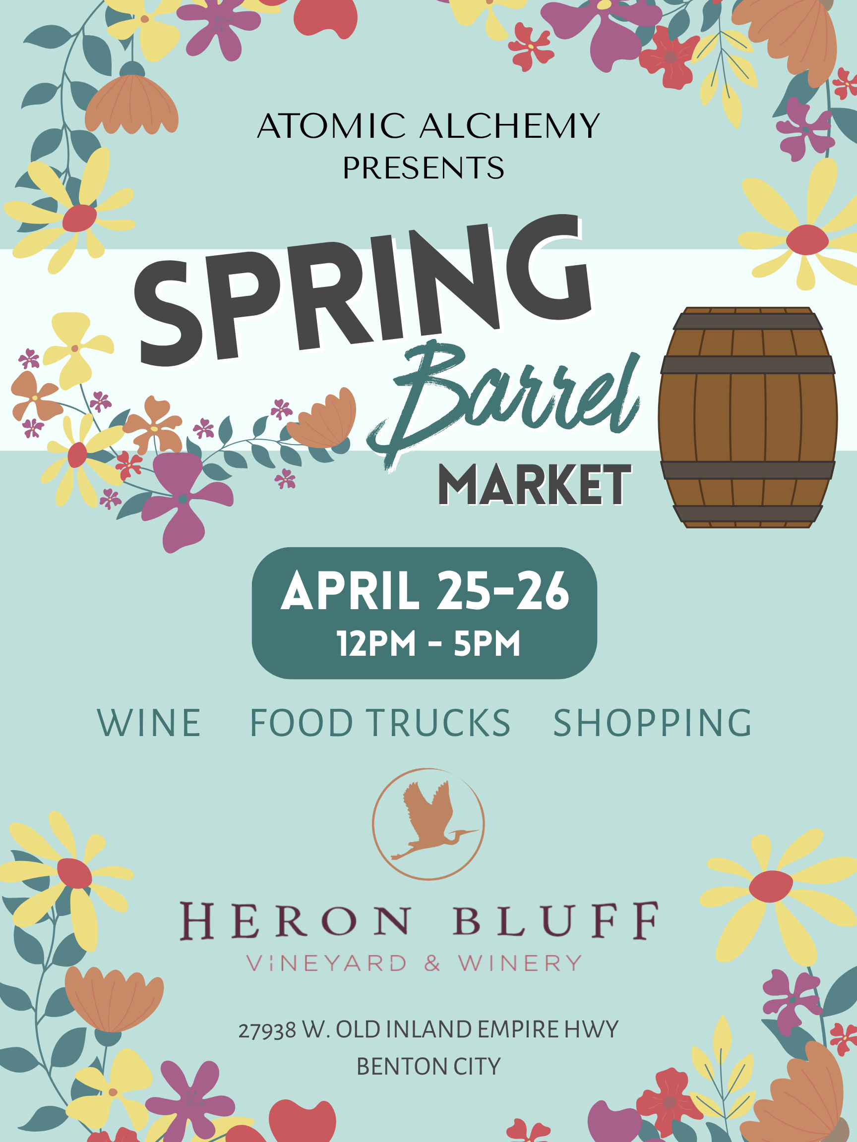 Spring Barrel Market: Sip & Shop